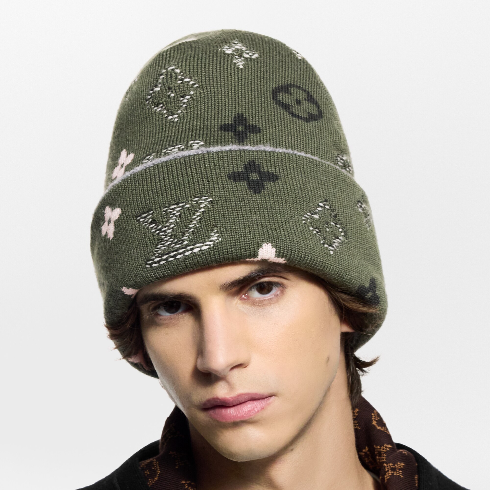 Gorro LV Crush Monogram Surplus S00 - Presentes Festivos Para Ele